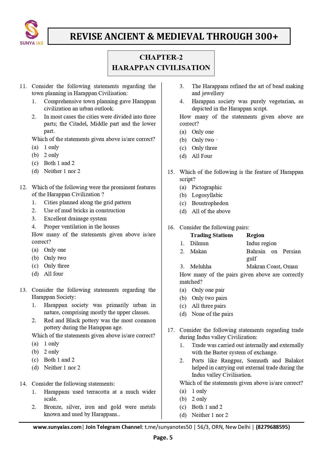 Study Notes Page 4